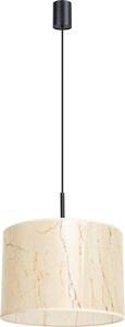 Lampada a sospensione NEVIA in marmo 1xE27 15W PVC 137x40x40cm Sollux Lighting