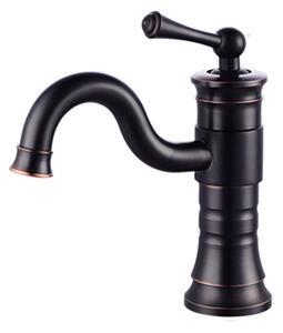 KRAN rubinetto lavabo nero retrò HEMES loft vintage