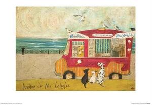 Stampe d'arte Sam Toft - Waiting for Mr Lollyice, (40 x 30 cm)