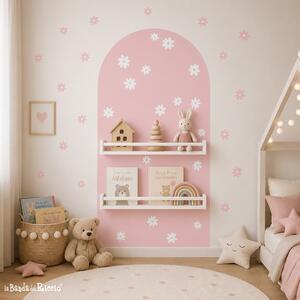 Tutte le decorazioni murali Arco Boho con margherite - Adesivi Murali per Bambini