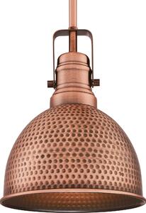 Lampada a sospensione Madras in rame per 1 sorgente luminosa