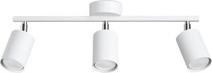 Lampada da soffitto LEMMI 3 bianco 3xGU10 10W acciaio 20x8x46cm Sollux Lighting
