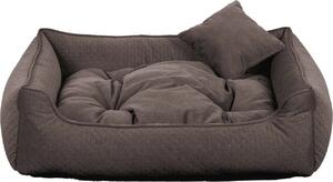 Cuccia per cani rettangolare COMFY, marrone - 130 cm x 110 cm