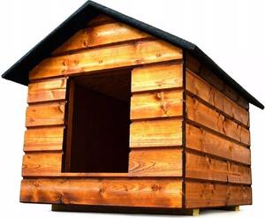 Cuccia per cani QLS taglia L con tenda Isolamento invernale Pino Outdoor 11002