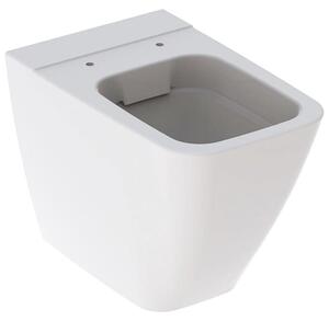 Geberit iCon Square WC au sol, chasse deau basse, fixation murale, 6l, sans rebord, forme fermée, 211910600, 211910600