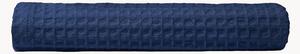 Asciugamano in cotone a nido d'ape Midnight Blue