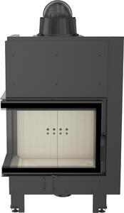 Inserto camino in acciaio KRATKI MBZ sinistro 13 kW Ø 200