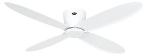 Ventilatore da soffitto ECO PLANO II Smart, Ø 132 cm, bianco CasaFan, Eco Plano II, Bianco, Soggiorno, Plastica, Moderno