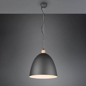 Reality Leuchten Lampada a sospensione Jagger 1 luce, Ø 40 cm, nero