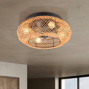 Reality Leuchten Ventilatore da soffitto Lillesand con luce, silenzioso, Ø 50 cm