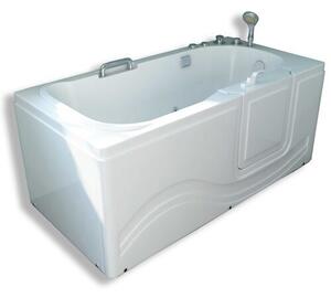 Vasca idromassaggio con porta a destra 153 x 76 cm - Penny