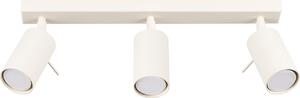 Lampada da soffitto RING 3L beige 3xGU10 10W acciaio 17x6x45cm Sollux Lighting