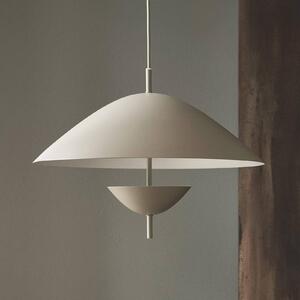 Ferm LIVING lampada a sospensione Lod, beige, ferro, Ø 50 cm