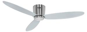ECO PLANO II Ventilatore da soffitto Smart Ø 132 cm argento CasaFan, Eco Plano II, Metallizzato, Soggiorno, Plastica, Moderno