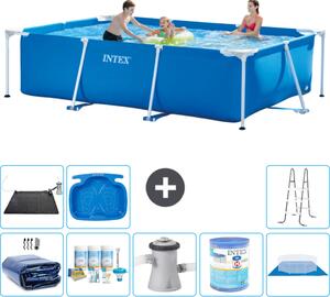 Piscina fuori terra rettangolare - 300x200x75 cm - composta da 9 elementi - modello S40203