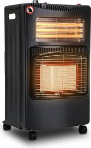 Stufa a gas radiante Bettizia Stufa a gas 4200 Watt incl. tubo flessibile, bruciatore ceramico a infrarossi, bombole di gas butano o propano fino a 15kg
