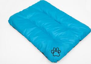 Cuscino per cani Materasso per cani Posto letto per cani Letto per animali domestici Cuscino per cani Letto per gatti - Eco - 115 x 80 cm [taglia: XXL] - Blu