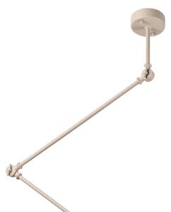 Brilagi - Lampadario LED a stelo IRONBEAM 1xE27/60W/230V beige