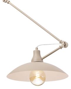Brilagi - Lampadario LED a stelo IRONBEAM 1xE27/60W/230V beige