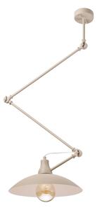 Brilagi - Lampadario LED a stelo IRONBEAM 1xE27/60W/230V beige