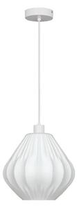 Lampadario con cavo CARSON 1xE27/40W/230V bianco