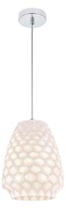 Lampadario su cavo FELICIA 1xE27/60W/230V bianco