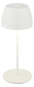 Briloner - Lampada da tavolo MINI LED da esterno, dimmerabile, ricaricabile, a sfioramento, LED/2,5W/5V, IP44, 1800 mAh, bianca