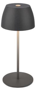 Briloner - Lampada da tavolo da esterno MINI dimmerabile, ricaricabile e a sfioramento LED/2,5W/5V IP44 1800 mAh antracite