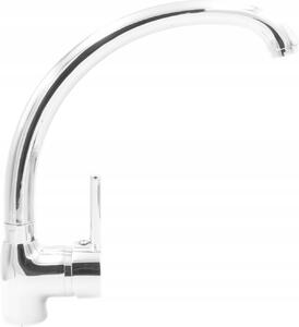 Granitan | ROY - Rubinetto da cucina - Orientabile a 360° - Cromo - Carica in Vetroceramica
