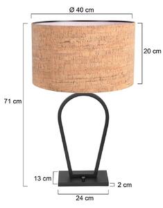 Steinhauer Lampada da tavolo Stang, dimmerabile, Nero, Soggiorno / Sala da pranzo, Metallo, Moderno, Lampada da tavolo