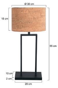 Steinhauer Lampada da tavolo Stang, Nero, Soggiorno / Sala da pranzo, Metallo, Moderno, Lampada da tavolo