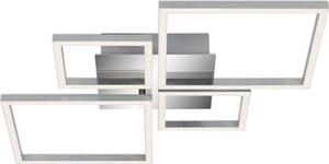 Lampada da soffitto a LED orientabile dimmerabile 48 W argento metallo-plastica Briloner