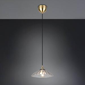 Reality Leuchten Lampada a sospensione Eluna, dimmerabile, Bronzo / Ottone antico, Soggiorno / Sala da pranzo, Metallo, Lampada a sospensione
