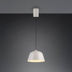 Reality Leuchten Lampada a sospensione Tova, dimmerabile, Alluminio / Grigio / Zincato, Soggiorno / Sala da pranzo, Metallo, Moderno, Lampada a sospensione