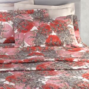 Copriletto Primaverile MATRIMONIALE - 270X260 Acacia ROSSO Caleffi