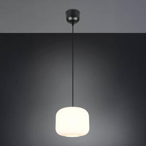 Reality Leuchten Lampada a sospensione Signe, dimmerabile, Bianco / Opale, Soggiorno / Sala da pranzo, Metallo, Moderno, Lampada a sospensione