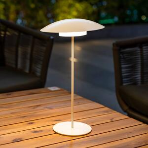 Newgarden Sardinia Lampada ricaricabile a LED IP44 bianco 40 cm