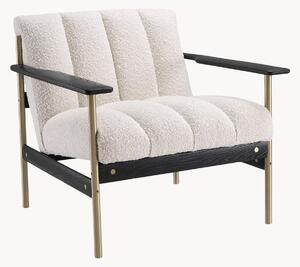 Poltrona in bouclé Elan