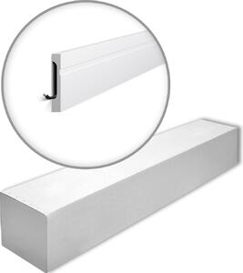 NMC FD11-box WALLSTYL Noel Marquet 1 cartone con 13 strisce decorative Modanatura per pavimenti stile classico colore bianco | 26 m