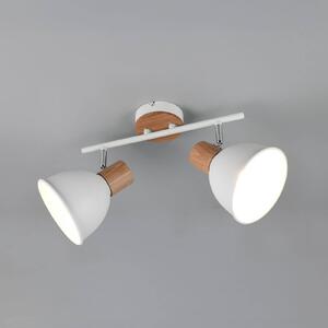Reality Leuchten Plafoniera soffitto Delume, dimmerabile, Bianco / Opale, Soggiorno / Sala da pranzo, Metallo, Scandinavo, Plafoniera