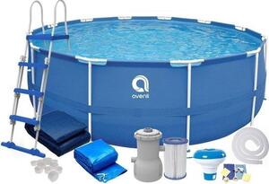 Avenli Piscina gonfiabile 450 x 122 cm con pompa - Set completo