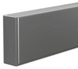 Hera Applique da parete INTERO-LINE, dimmerabile, Alluminio / Grigio / Zincato, Soggiorno / Sala da pranzo, Alluminio, Moderno, Applique