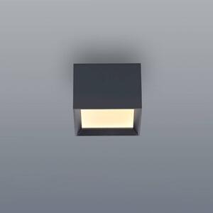 PURE Plafoniera soffitto Manhatten, dimmerabile, Alluminio / Grigio / Zincato, Corridoio, Alluminio, Moderno, Plafoniera