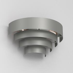 Luminex Applique Levin con paralume di acciaio, grigio