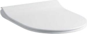 Copriwater Per DOLOMITE FLEO In Termoindurente Bianco Con Cerniera Inox Normale O Soft Close, Made In Italy