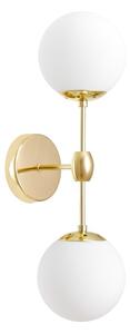 Applique a sfere bianche e oro ZODIAK W2