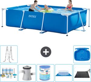 Piscina fuori terra rettangolare - 300x200x75 cm - 8 pezzi - Modello S40205