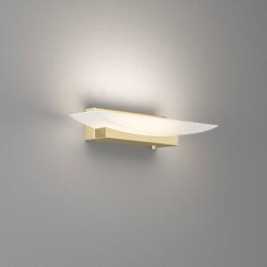 FISCHER & HONSEL Applique LED Bowl TW CCT larghezza 30 cm, ottone