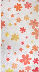 Tappeto per bambini arancione e avorio lavabile 60x100 cm Fall Flowers – Vitaus