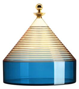 CONTENITORE TRULLO GIALLO/BLU 01550/GB KARTELL MULTICOLOR